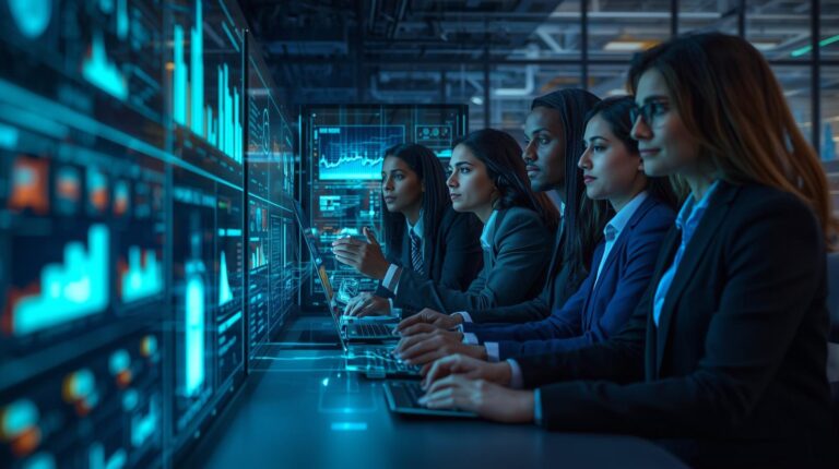 Enterprise IT leaders using AI-powered business intelligence systems