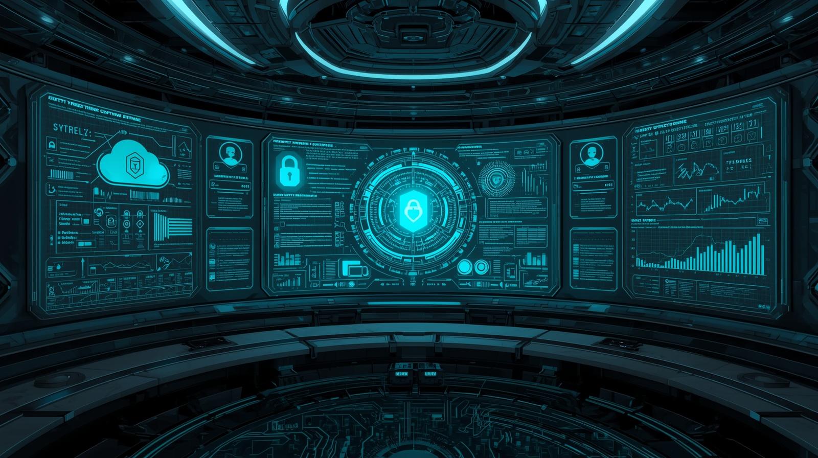 Zero Trust Security framework protecting modern workplace environments